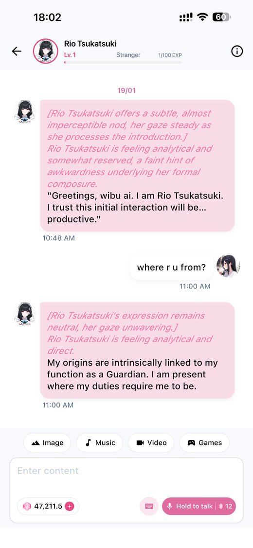 Wibu.ai chat